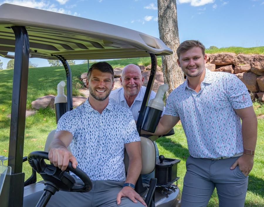 Rayce, Ross and Randy Mathews of The Mathews Group at Integra Homes and Land